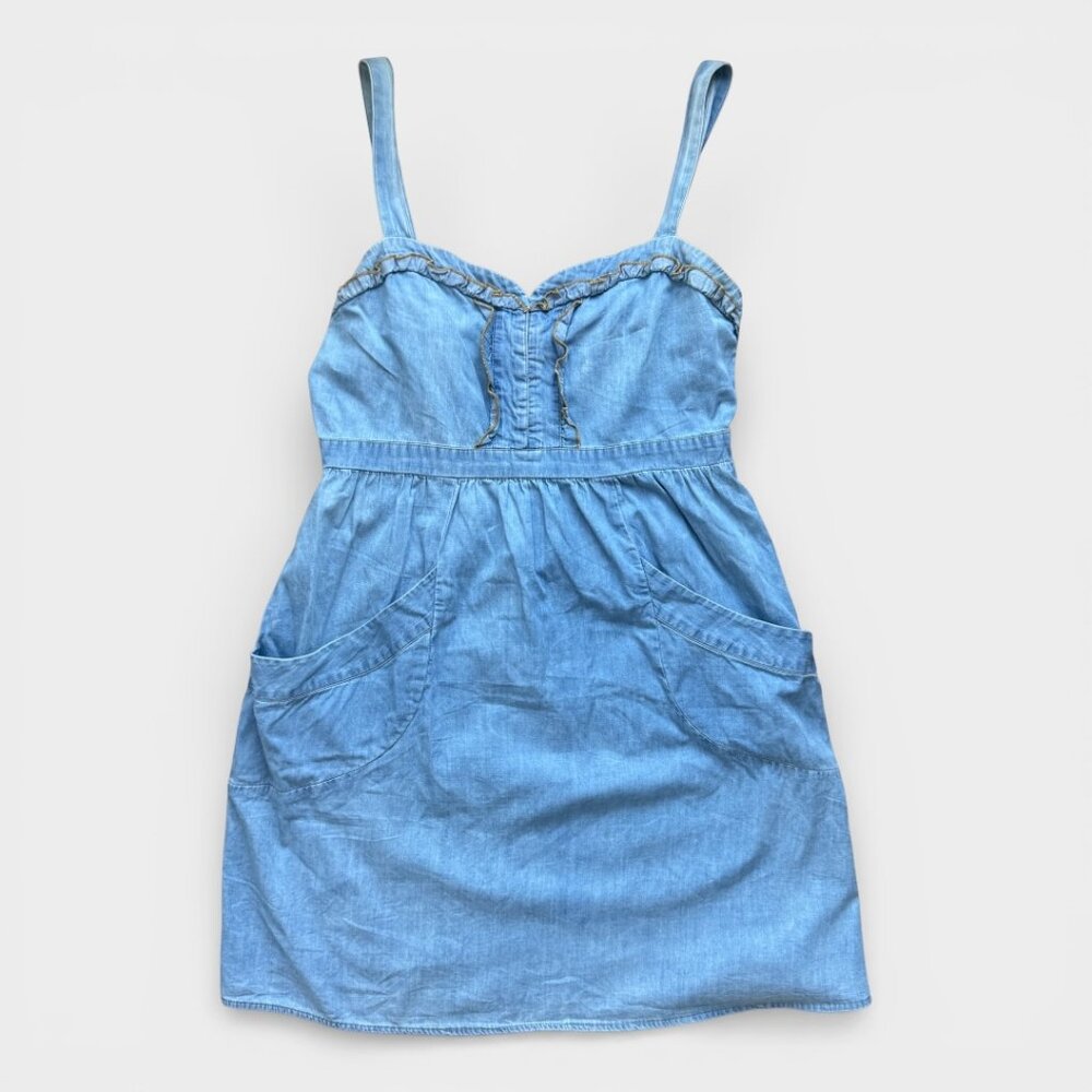 Sanctuary - Chambray Sun Dress - size small